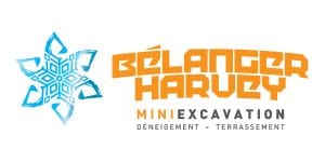 BÉLANGER HARVEY MINI EXCAVATIONS CRÉATION DE LOGO CORPORATIF PAR JÉRÉMIE LACASSE GRAPHISTE