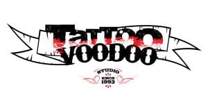 TATTOO VOODOO STUDIO CRÉATION DE LOGO CORPORATIF PAR JÉRÉMIE LACASSE GRAPHISTE