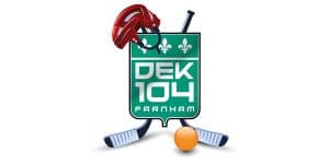 DEK HOCKEY FARHNAM CRÉATION DE LOGO CORPORATIF PAR JÉRÉMIE LACASSE GRAPHISTE