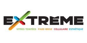 EXTREME VITRES TEINTEES CRÉATION DE LOGO CORPORATIF PAR JÉRÉMIE LACASSE GRAPHISTE