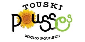 TOUSKI POUSSE CRÉATION DE LOGO CORPORATIF PAR JÉRÉMIE LACASSE GRAPHISTE